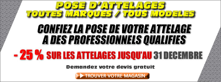 pose attelages tous véhicules